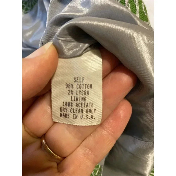 Nanette Lepore Green Floral Blazer - Picture 15 of 15